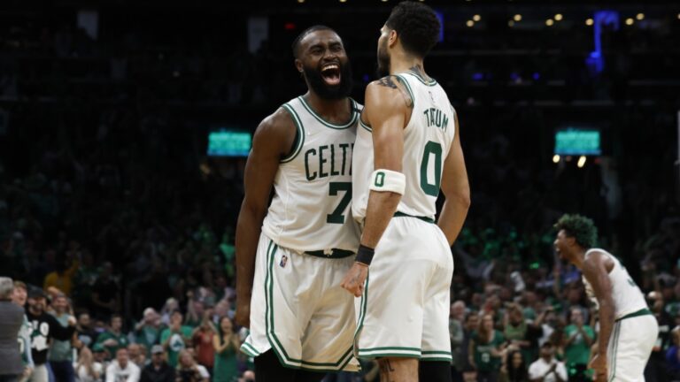 Jayson Tatum et Jaylen Brown, un duo qui terrorise la NBA