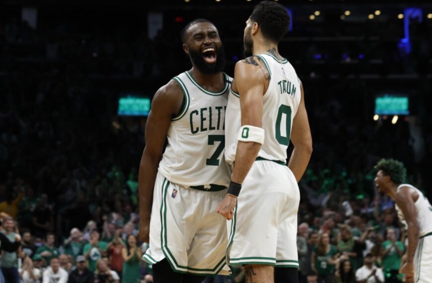 Jayson Tatum et Jaylen Brown, un duo qui terrorise la NBA