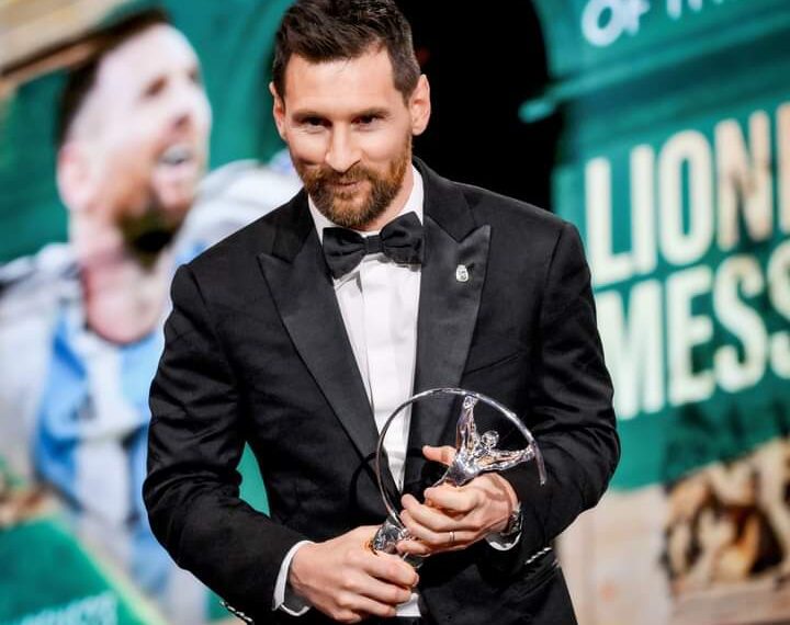 Lionel Messi remporte le prix “Laureus World Sportman of the Year”