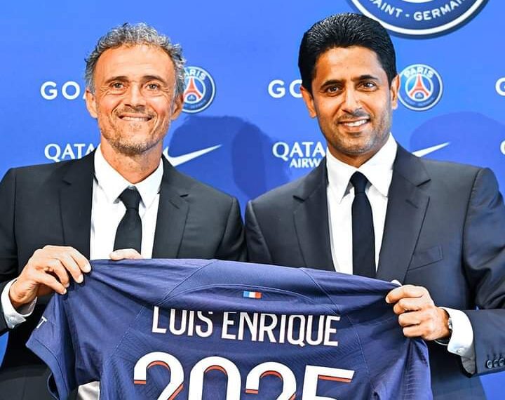 Luis Enrique, nouvel entraîneur du Paris Saint-Germain