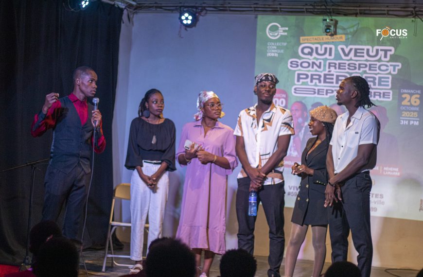 Qui veut son respect prépare septembre” : un spectacle inédit avec l’ouragan Mélissa, signé Collectif Coin Comique (Co3)