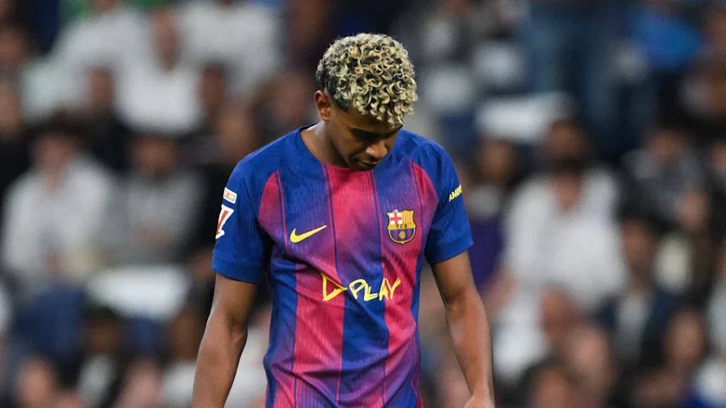 Lamine Yamal, tête bessée lors du dernier Classico